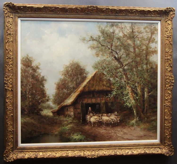 Jurgen Winter malarstwo olejne