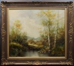 Impresjonistyczny rodzinny spacer obraz olejny do salonu