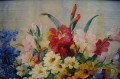 Letnie kwiaty na obrazie olejnym Hedwig Petermann