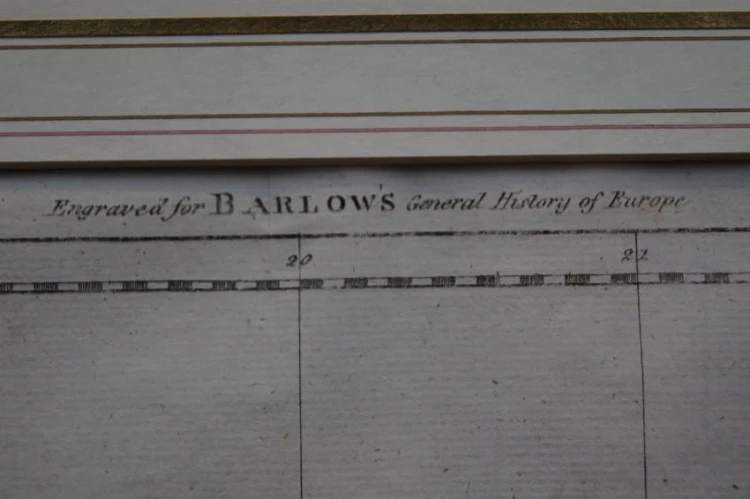 Barlow  “General History of Europe 1770 rok