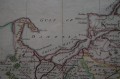 Pomorze stara mapa Prusy - Polska - Litwa 1770 rok