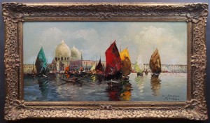 Wenecja Canal Grande z widokiem na Santa Maria - Benno Stadler