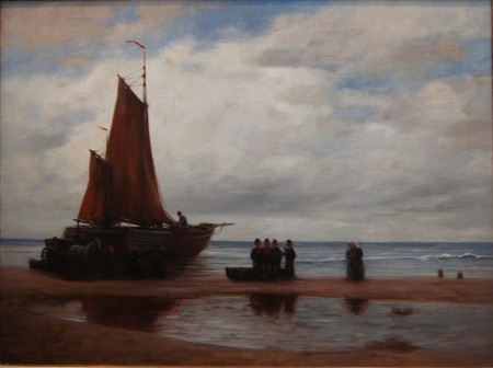 Friedrich Heinrich Brühne I Życie holenderskich rybaków nad morzem
