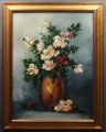 dekoracyjny obraz olejny Caston - Kwiaty w wazonie