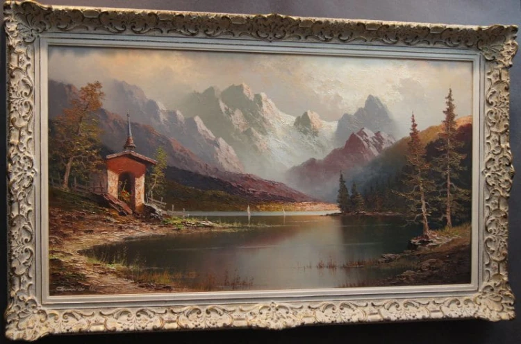 Malarz Gustav Weiss GUWE