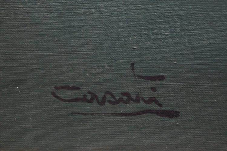 Carlo Casati nocny połów Riwiera Liguryjska niezwykłe dzieło sztuki