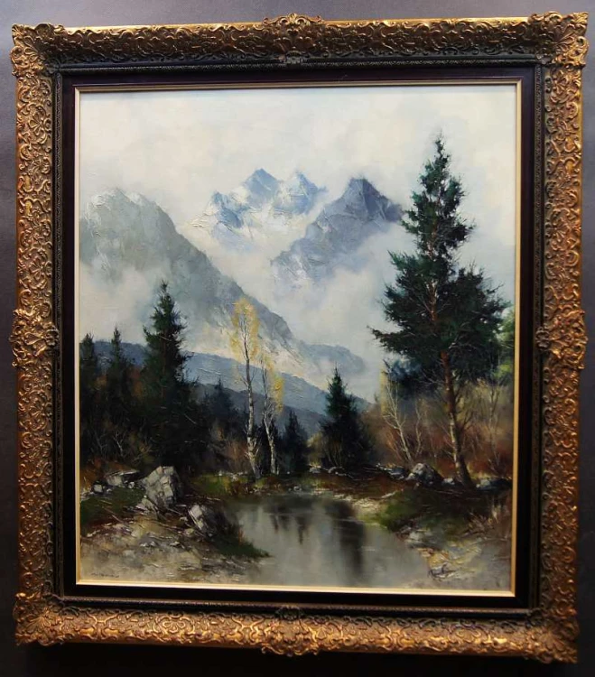 ölgemälde Willi Bauer
