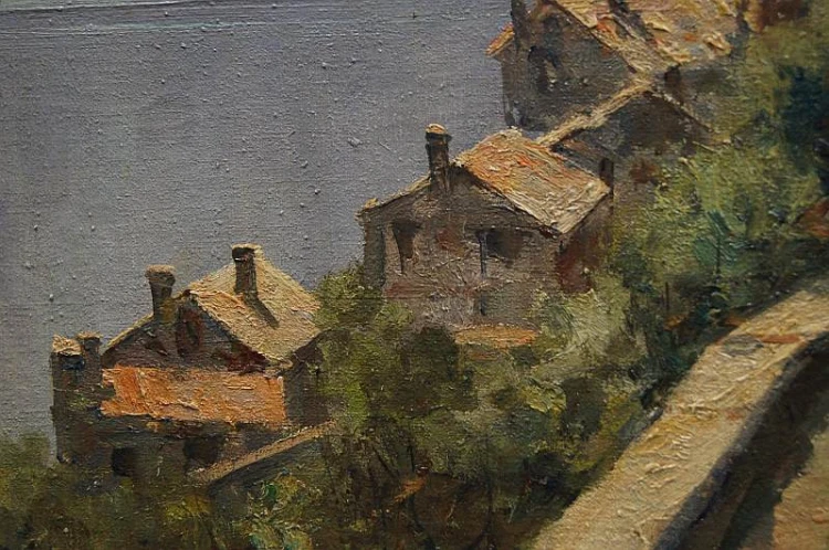 Jean Jacques Lüscher 1884-1955 - Włoski pejzaż