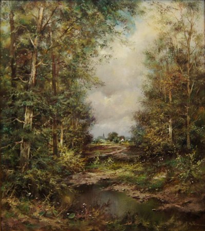 Malarz Fritz Mühlen