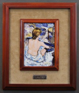 Obraz na blasze malowany emalią Henri de Toulouse-Lautrec - Toaleta