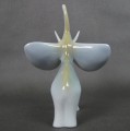 Słoń figurka z lat 60 węgierska porcelana Hollohaza