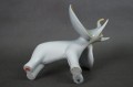 Słoń figurka z lat 60 węgierska porcelana Hollohaza