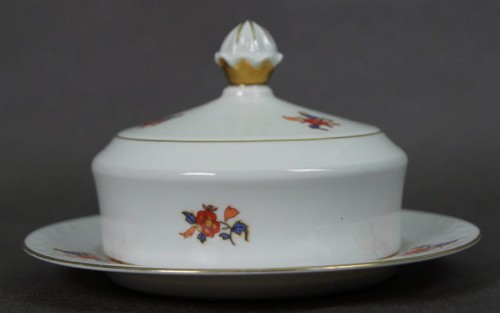 Sorau - Żarska porcelana okrągła maselniczka Astoria