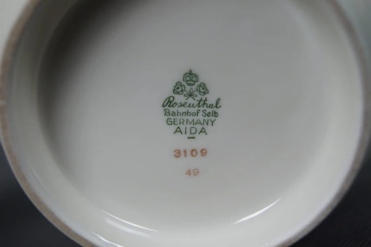 Zestaw do herbaty z serwisu Aida porcelana Rosenthal