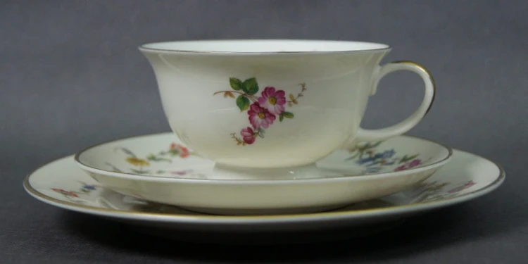 Zestaw do herbaty z serwisu Aida porcelana Rosenthal 1