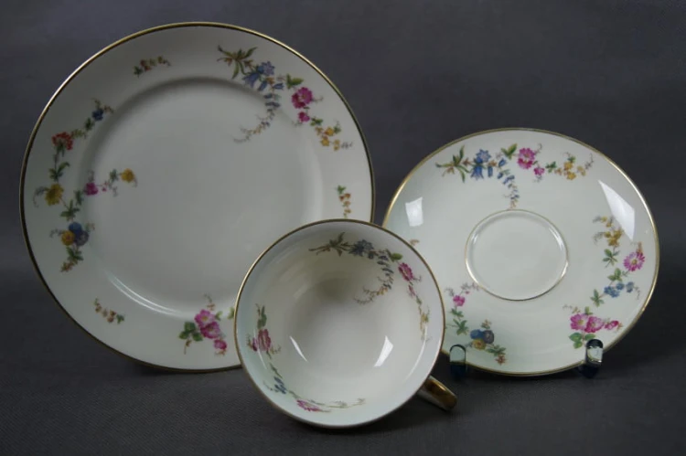 Zestaw do herbaty z serwisu Aida porcelana Rosenthal 1