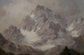 Górska panorama niemieckie malarstwo olejne Jurgen Winter