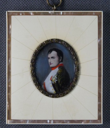 Napoleon Bonaparte - Miniatura ręcznie malowana