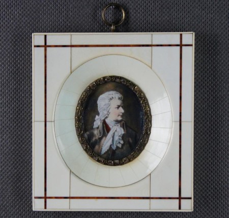 Mozart - Miniaturowy obraz w oprawie