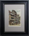 Koci Zaułek ⭐ Breslau - Wrocław grafika ⭐ Albrecht Bruck 