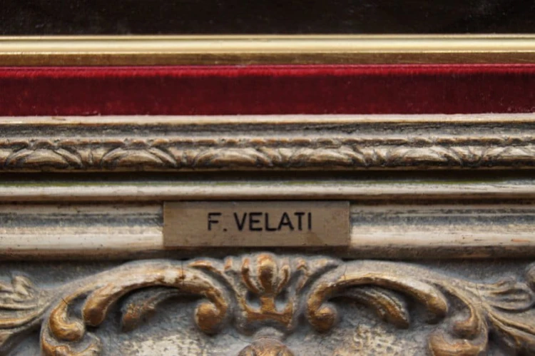 Bajeczny bukiet kwiatów włoskie malarstwo olejne F. Velati