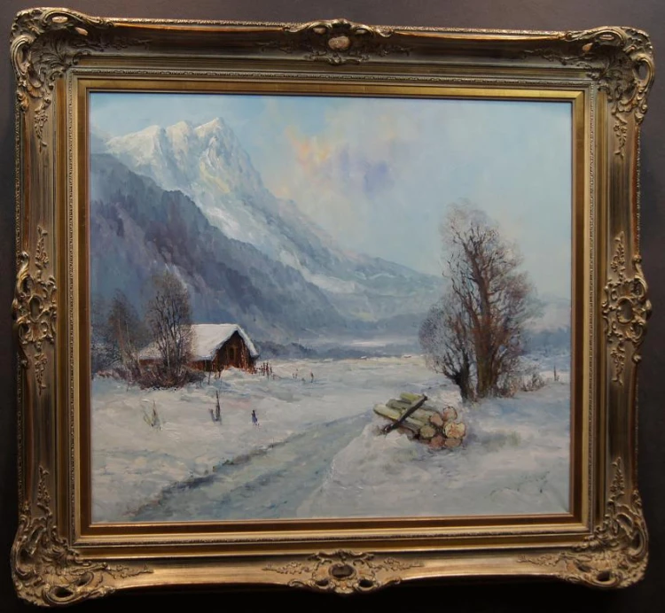 Maler Gustav Türk