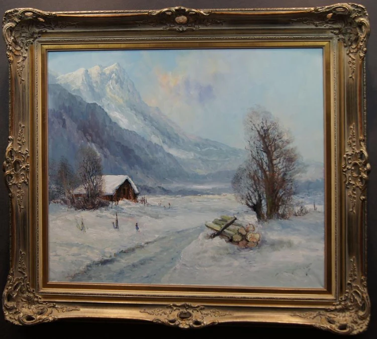 ölgemälde Gustav Türk