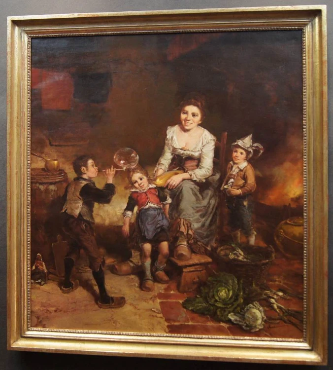 Ölgemälde von Gerhard Dickmeis