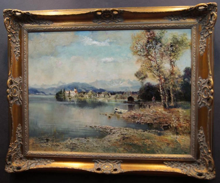 Ölgemälde Ludwig Gschossmann