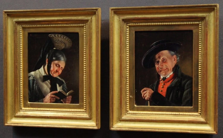 Razem przez życie XIX w. perły na desce  Albert Wagner