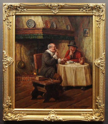 Heinz Werner van der Porten - Męski dyskurs przy stole