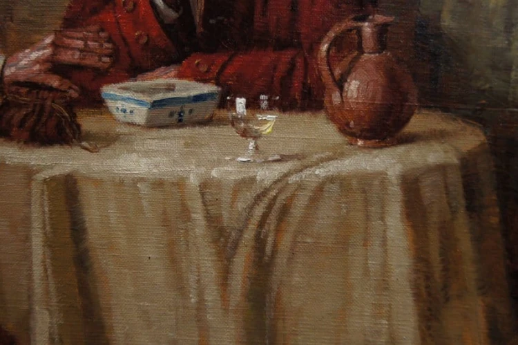 Heinz Werner van der Porten - Męski dyskurs przy stole