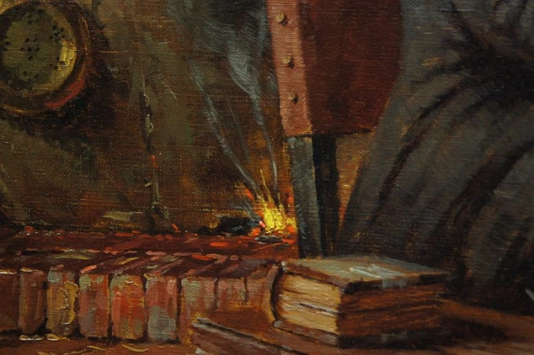 Heinz Werner van der Porten - Męski dyskurs przy stole