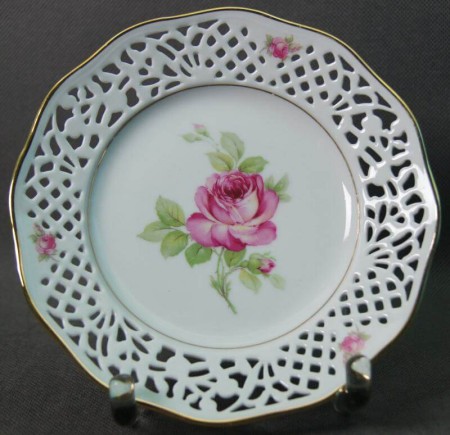 Talerz ażurowy markowa porcelana Schumann Arzberg