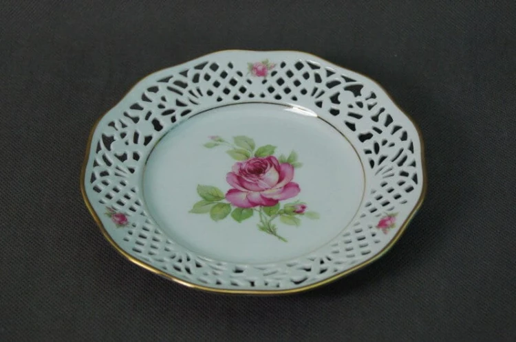 Talerz ażurowy markowa porcelana Schumann Arzberg