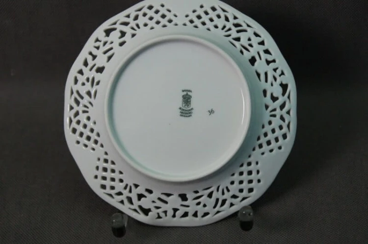Talerz ażurowy markowa porcelana Schumann Arzberg