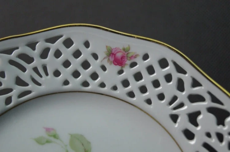 Talerz ażurowy markowa porcelana Schumann Arzberg
