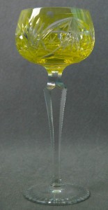 Remer kielich Josephinenhutte Huta Józefina żóły