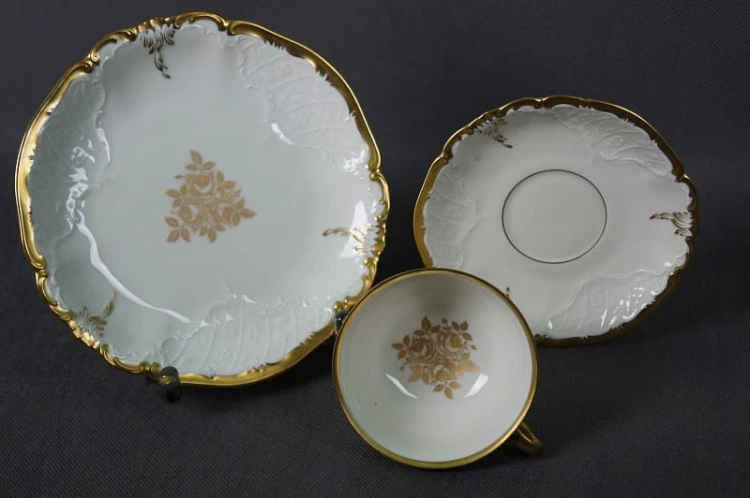 Śniadaniówka piękna porcelana Fürstenberg
