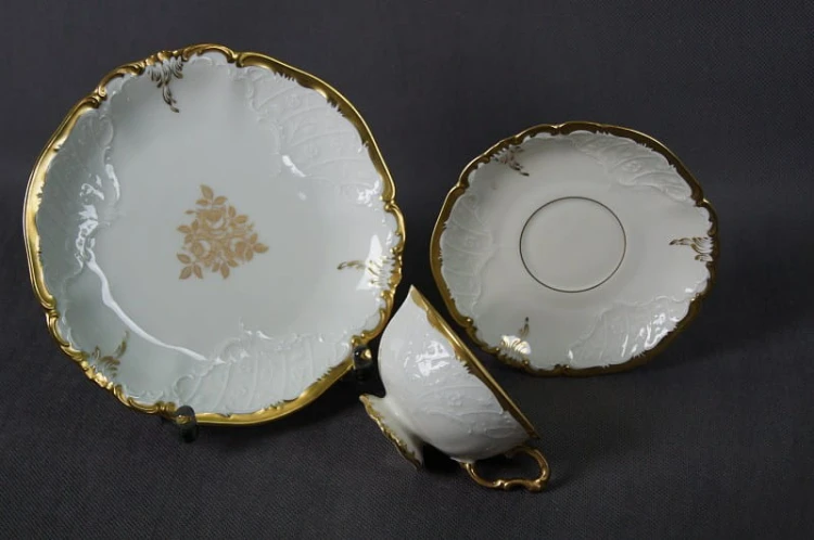 Śniadaniówka piękna porcelana Fürstenberg