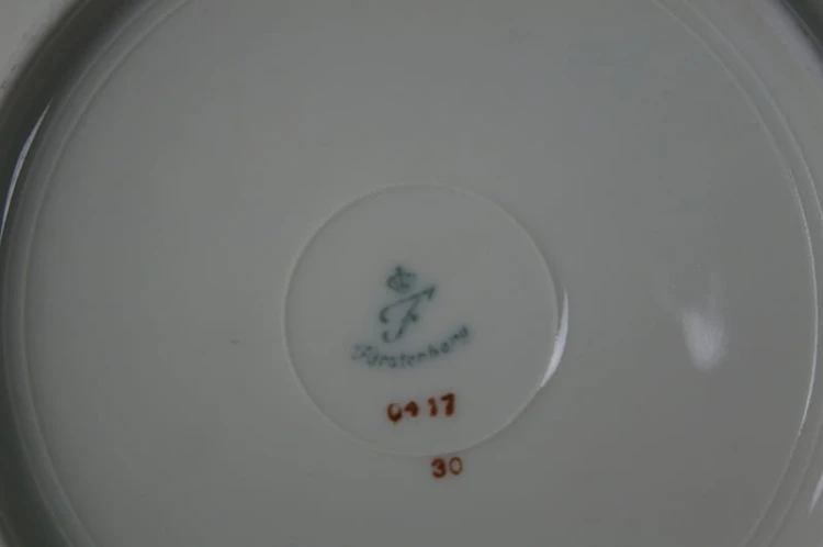 Śniadaniówka piękna porcelana Fürstenberg