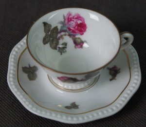 Porcelana Rosenthal różana filiżanka do kawy