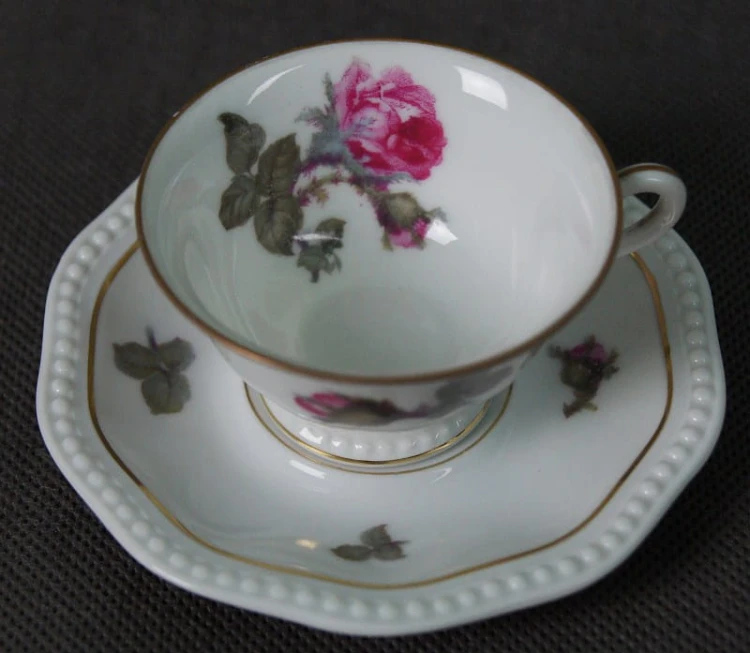 Porcelana Rosenthal różana filiżanka do kawy
