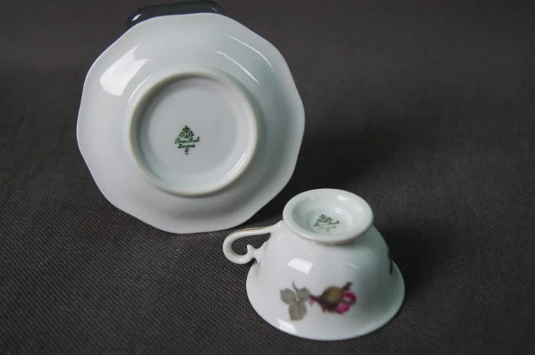 Porcelana Rosenthal różana filiżanka do kawy