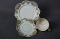 Lorenz Hutschernreuther porcelanowa finezyjna śniadaniówka