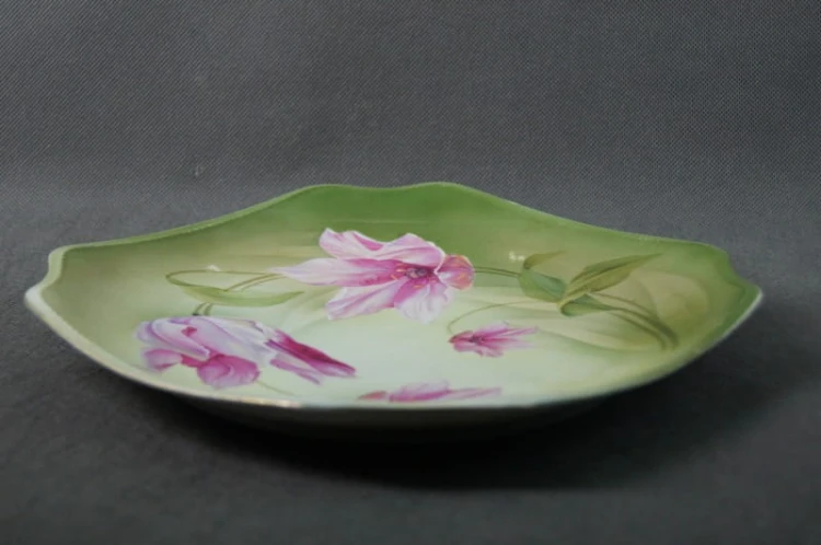 Tułowice secesyjna duża patera porcelana Tillowitz 2