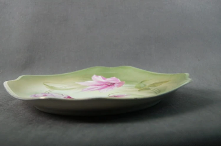 Tułowice secesyjna duża patera porcelana Tillowitz 1