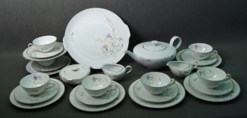 Favorit serwis do herbaty 6 osób Lorenz Hutschernreuther