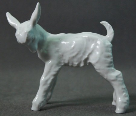Mała koza Schaubach Kunst figurka porcelana