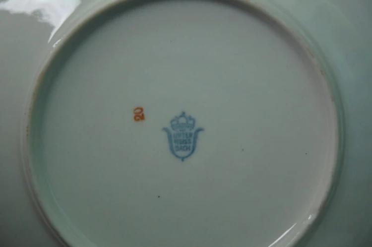 Finezyjny zestaw do kawy porcelana Unterweißbach